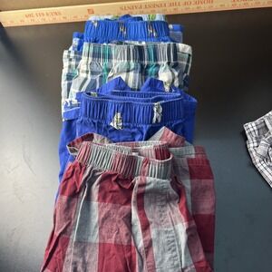 Old Navy Lot Of 5‎ Men's Boxer Shorts Casual Sleep Lounge Cotton Blend Large